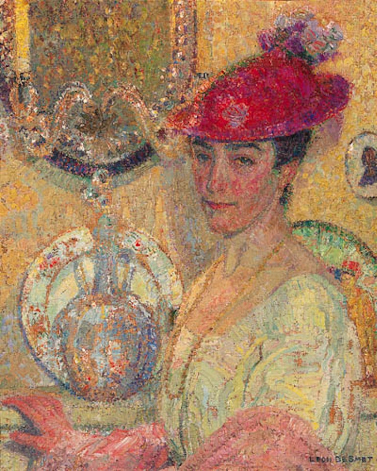 Portrait of Mlle. Watson Williams by Leon de Smet