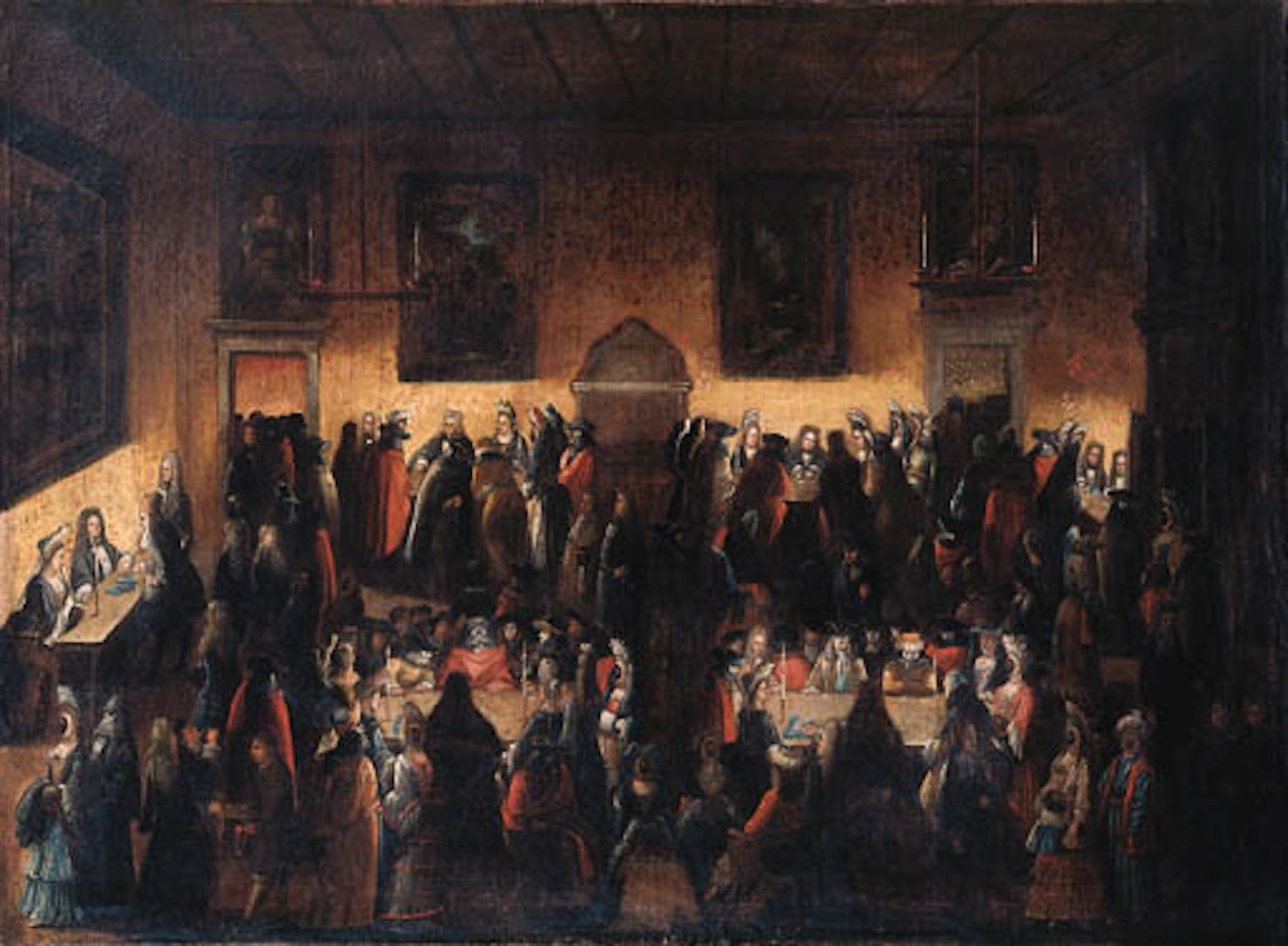 Une fete venitienne by Venetian School