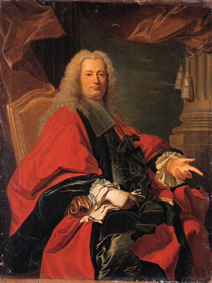 Portrait d'un magistrat by Hyacinthe Rigaud