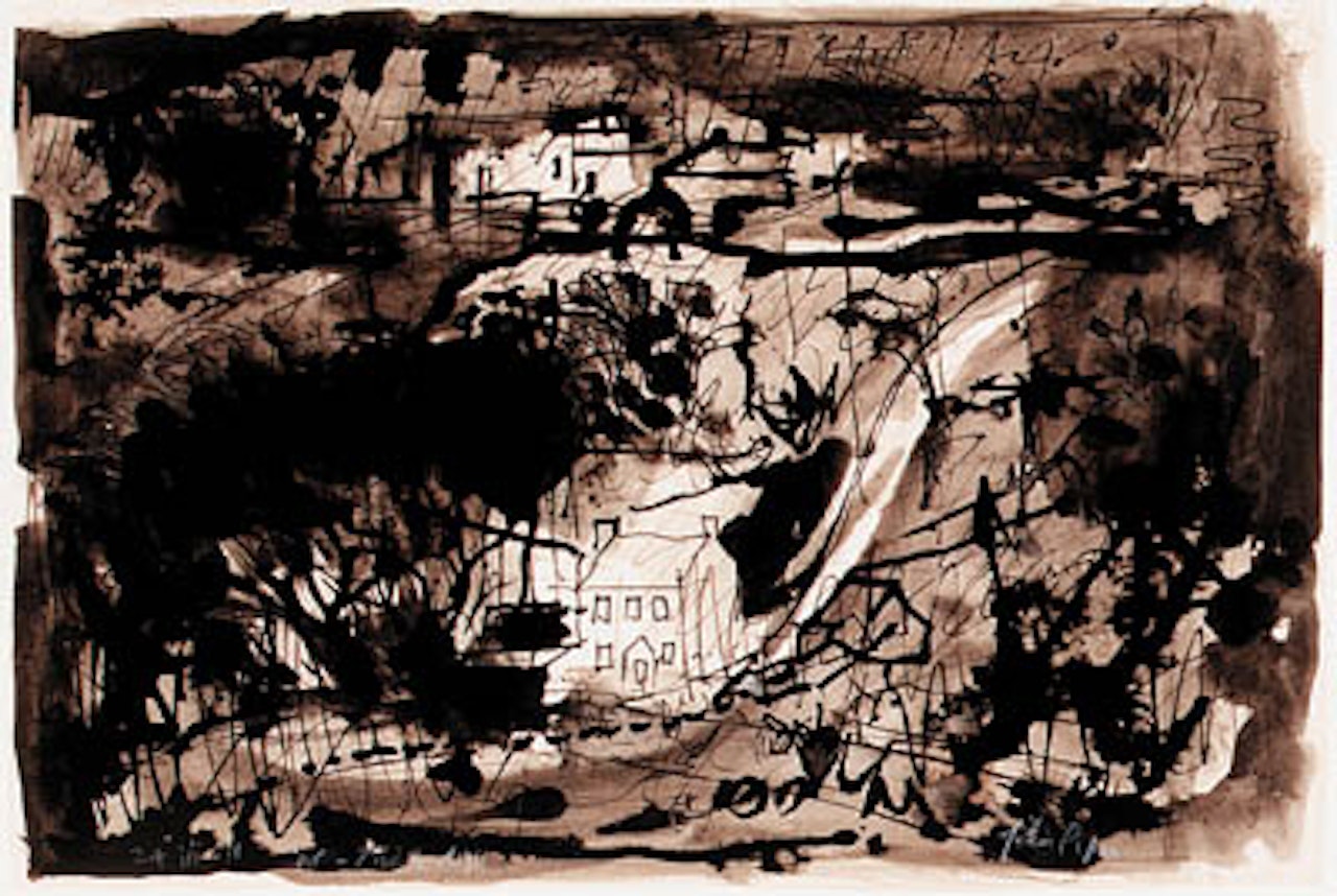 Near Middle Mill by John Piper