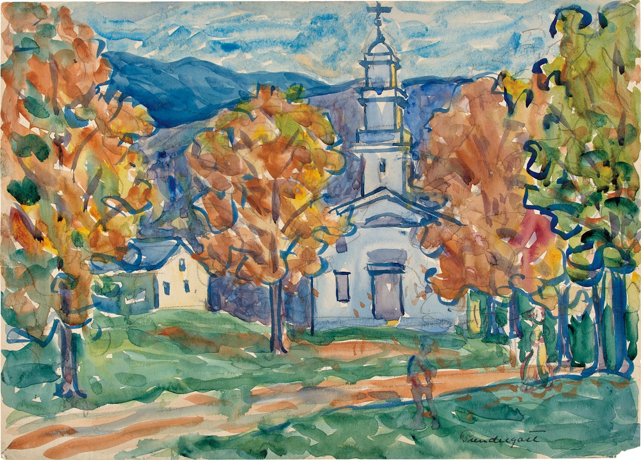 Autumn in New England by Maurice Prendergast