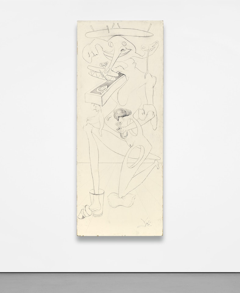 Fantasmas del pasado junto a mitos de juventud con huevo frito sodomizado by Salvador Dali