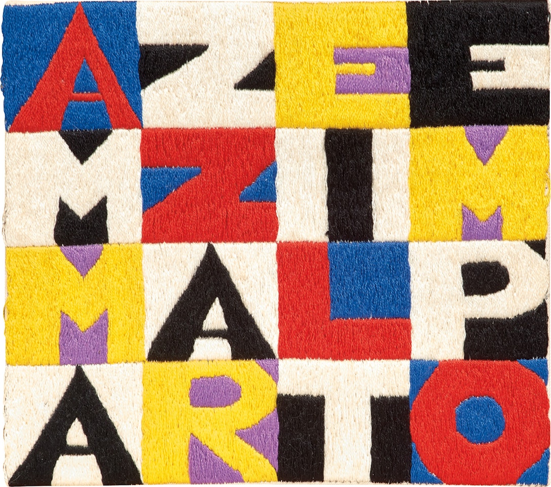 Ammazzare il tempo by Alighiero Boetti