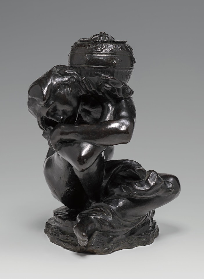 Cariatide à l’Urne, taille originale dite aussi petit modèle by Auguste Rodin