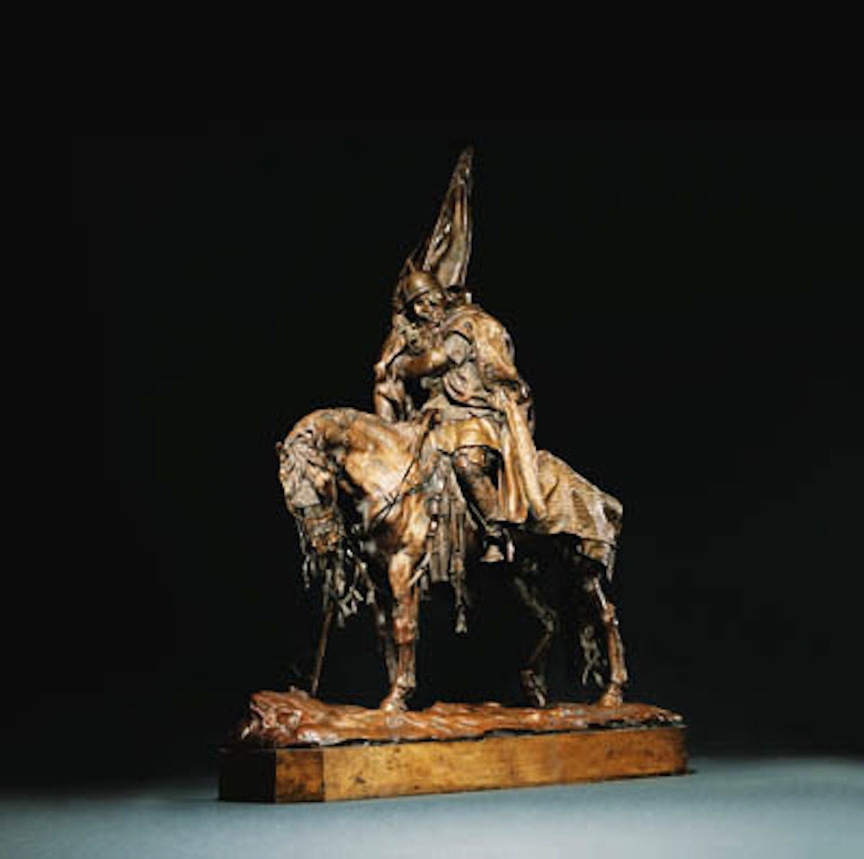 Mounted Bogatyr by Eugene Alexandrovic Lanceray
