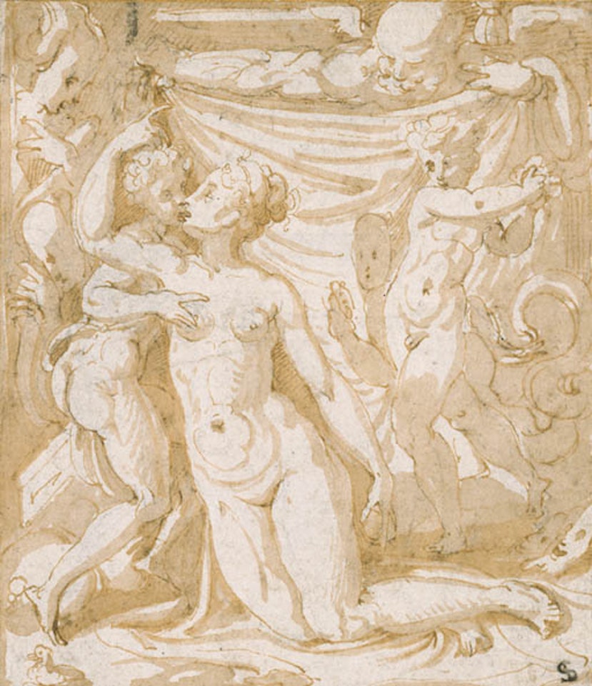 Allegory of triumph of Venus by Francesco Salviati