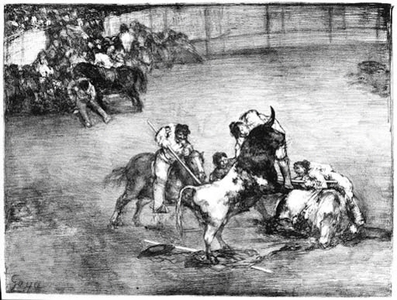 Bravo Toro, from The Bulls of Bordeaux by Francisco José de Goya