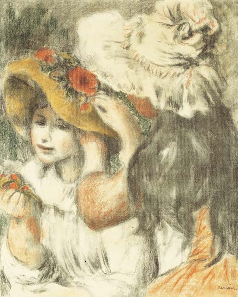 Le chapeau epingle by Pierre-Auguste Renoir