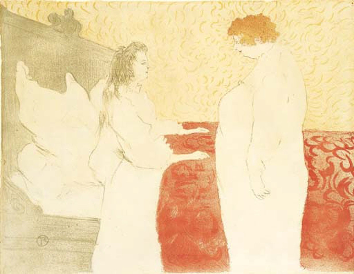 Femme au lit, au petit lever, from Elles by Henri de Toulouse-Lautrec