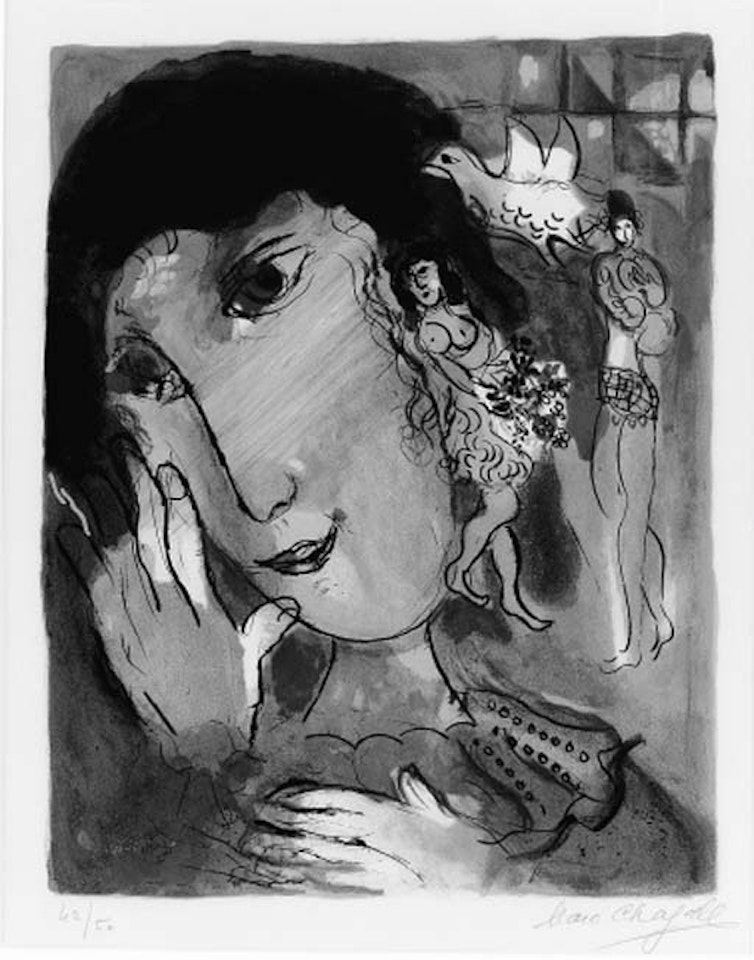 Poet by Marc Chagall