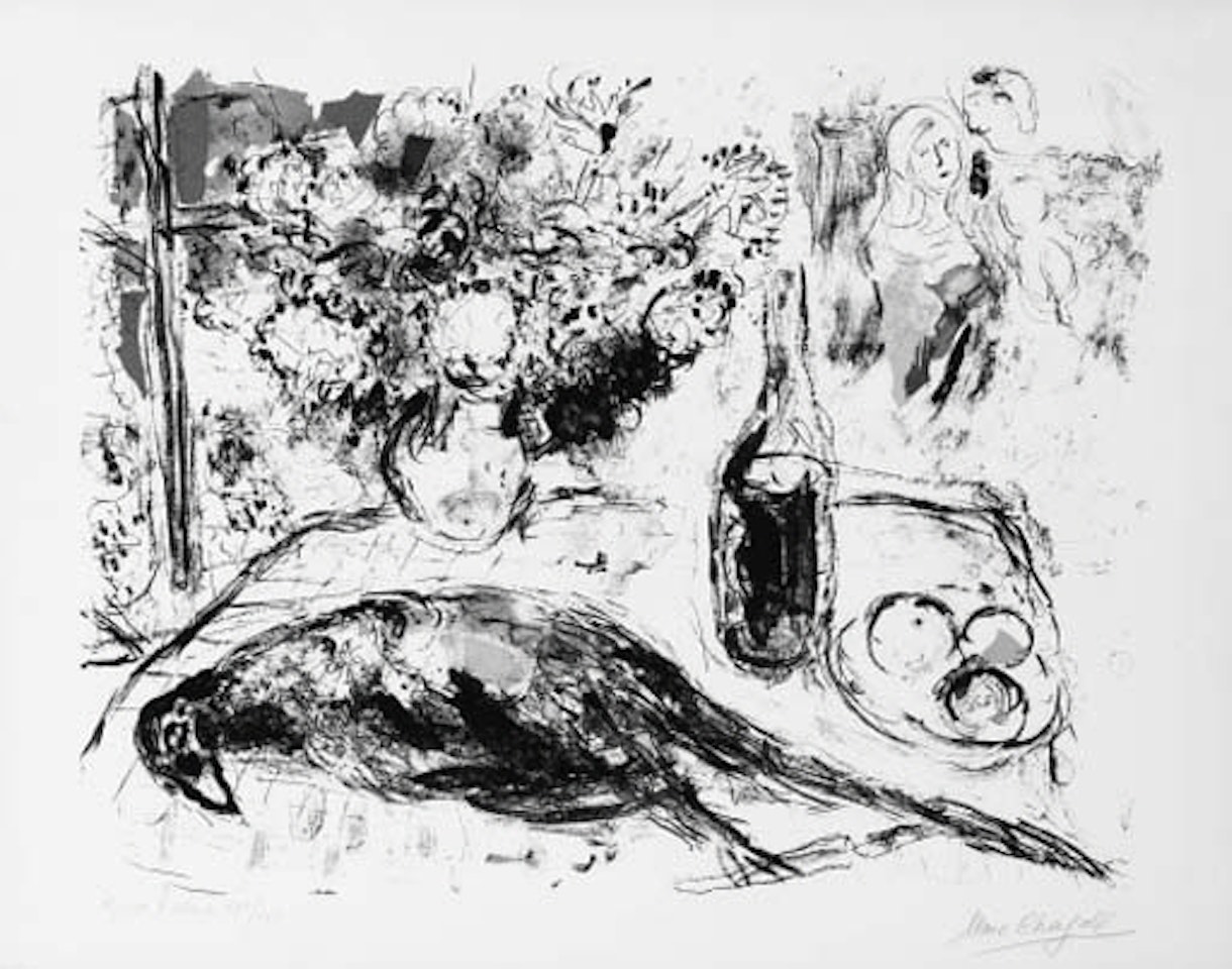 Pheasant by Marc Chagall