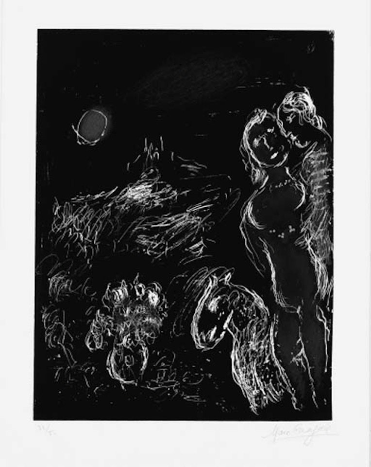 St. Paul at night by Marc Chagall