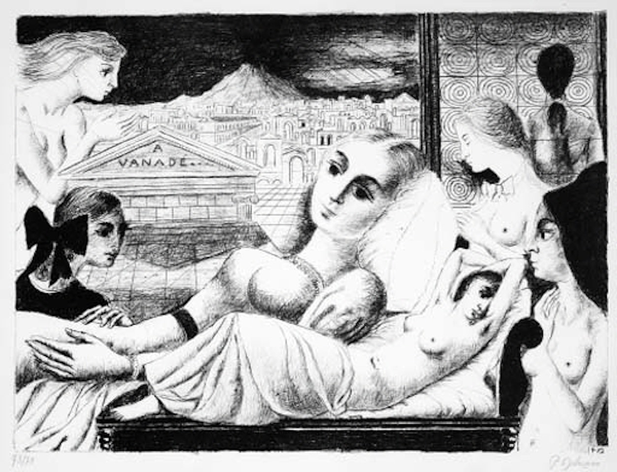 Vanade by Paul Delvaux