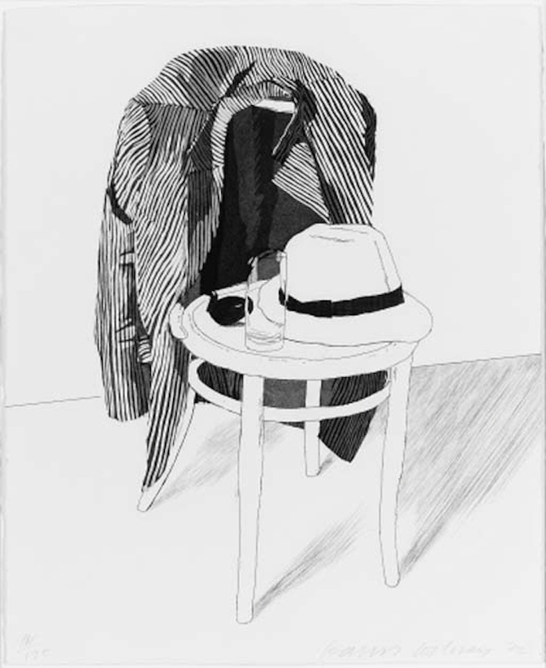 Panama hat by David Hockney