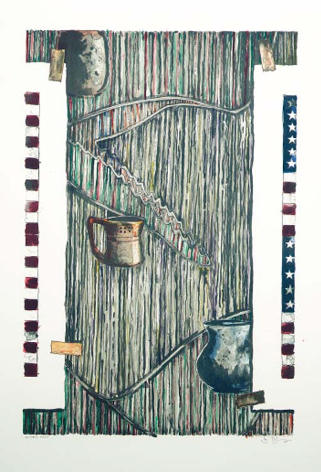 Ventriloquist by Jasper Johns