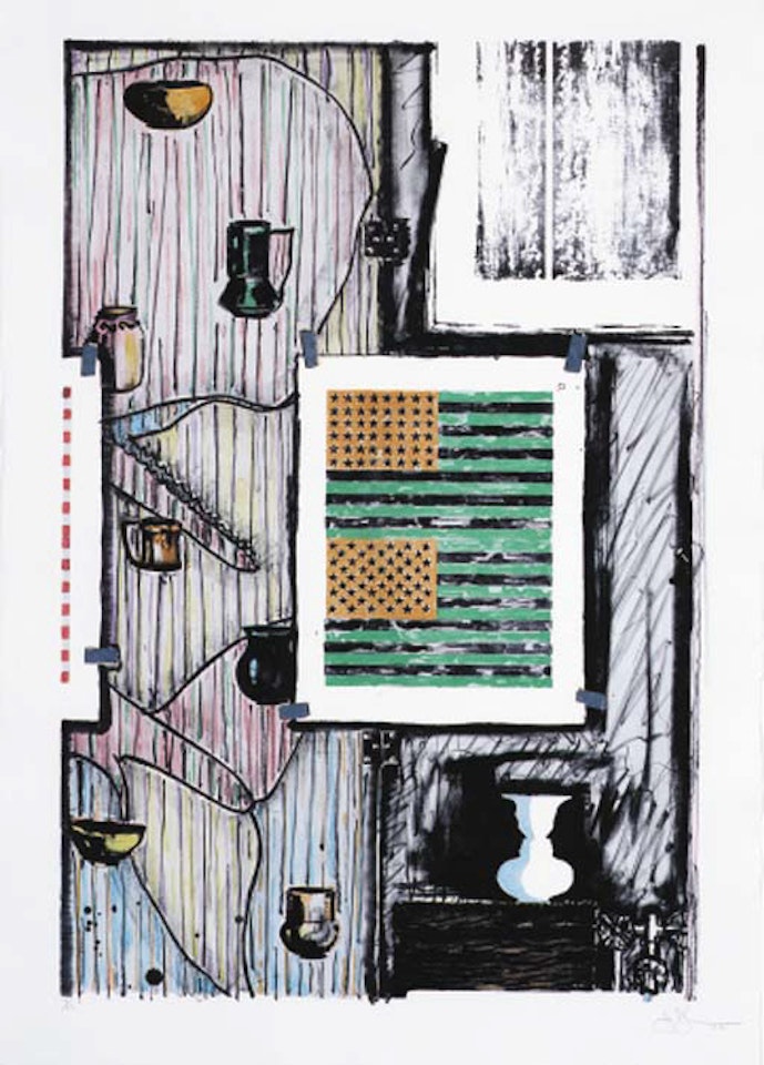 Ventriloquist by Jasper Johns