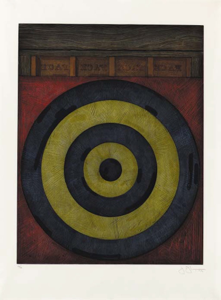 Target with four faces by Jasper Johns