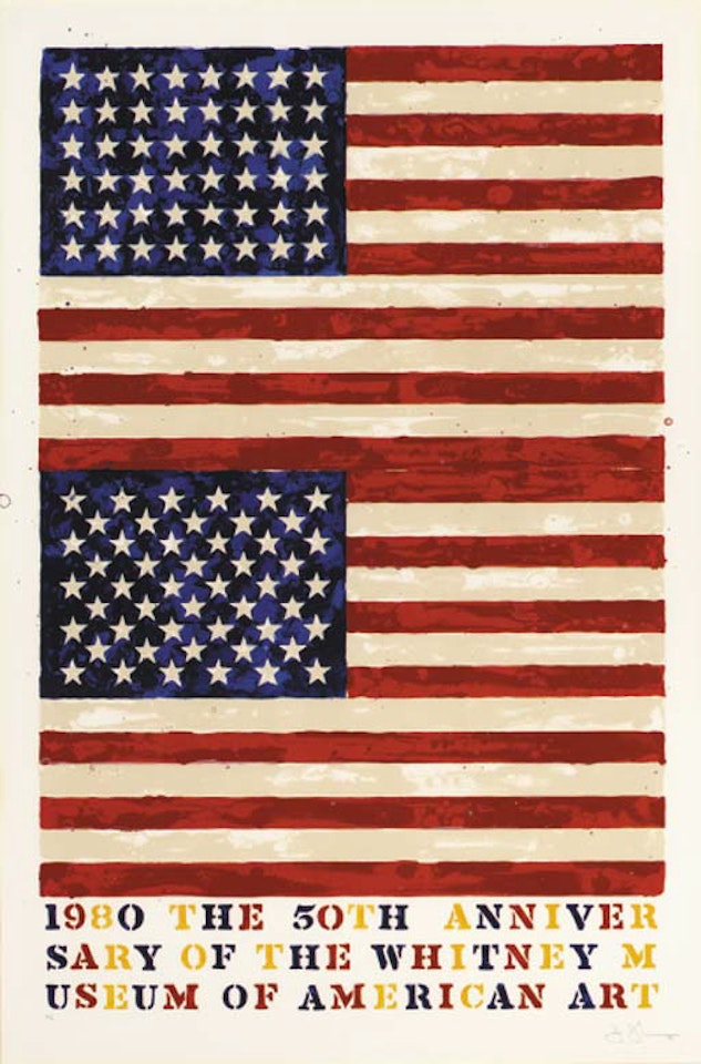 Two flags by Jasper Johns