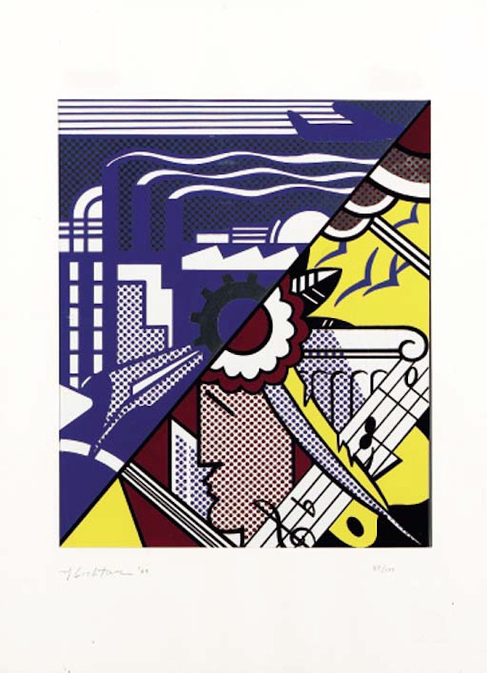 Industry and the Arts I by Roy Lichtenstein