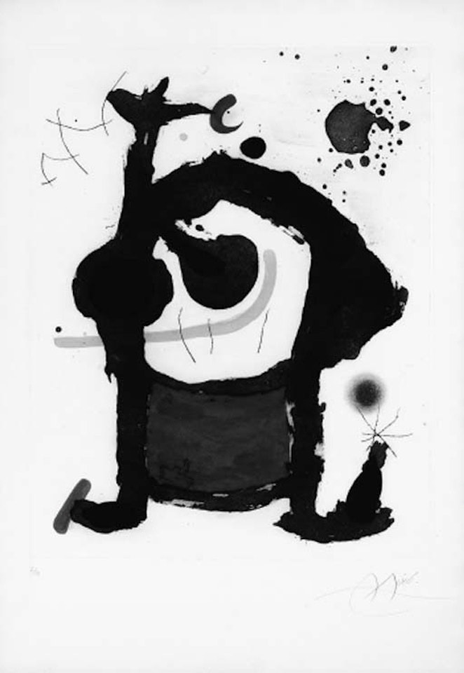 Le Roi David by Joan Miró