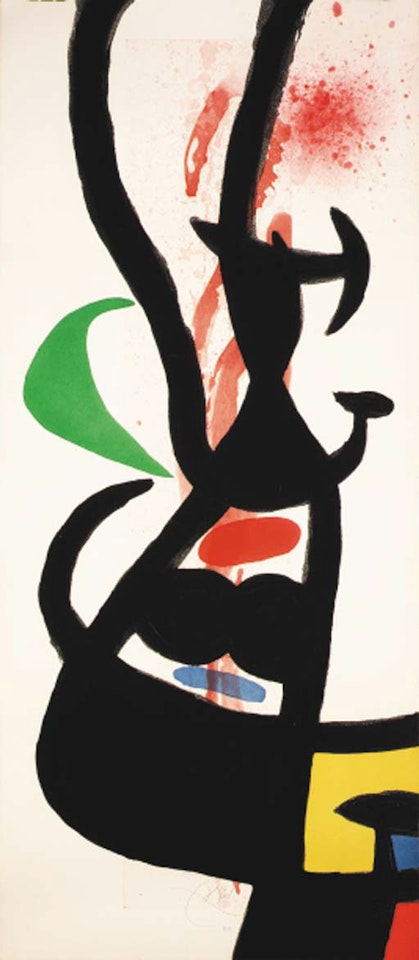 Le chef des equipages by Joan Miró