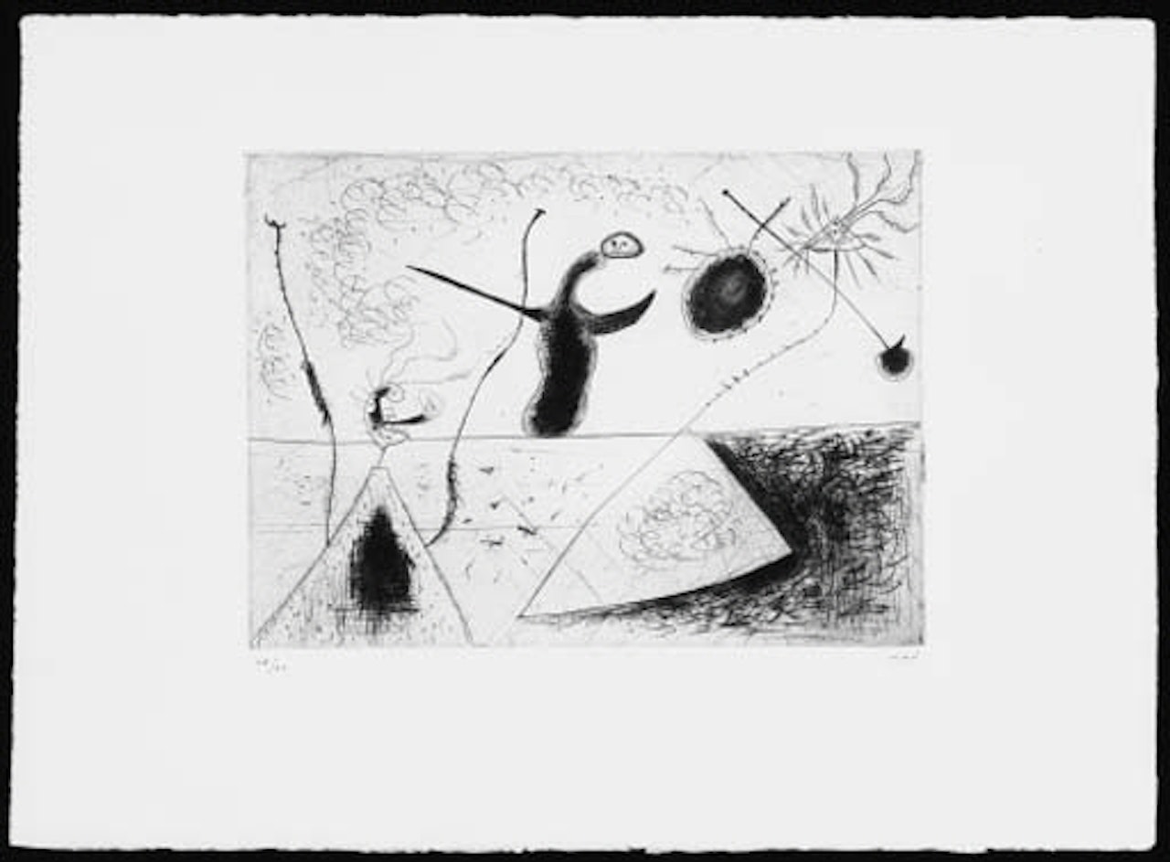 La ligne d'horizon by Joan Miró