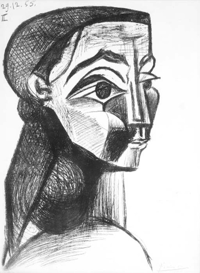 Portrait de femme II by Pablo Picasso