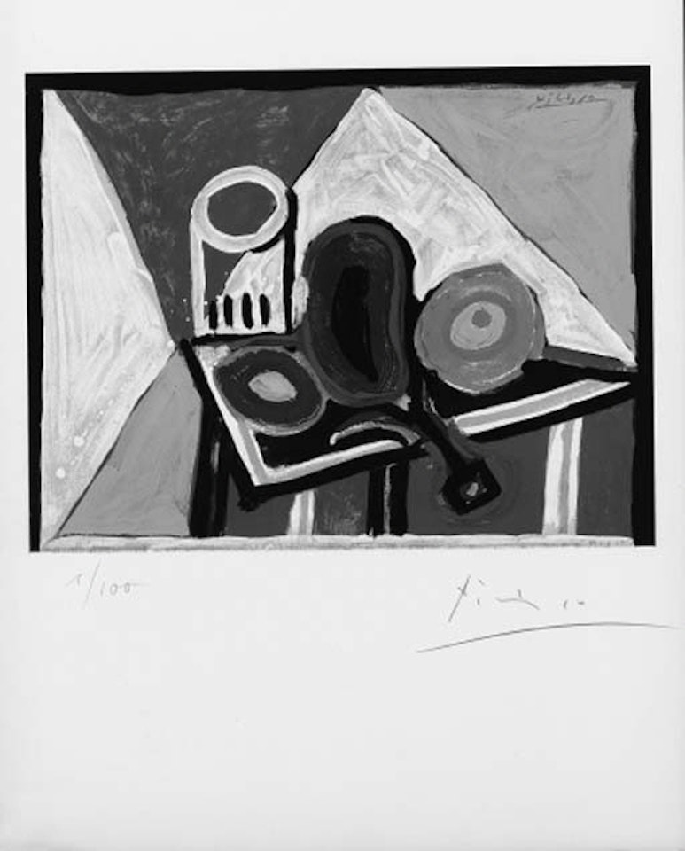 Nature morte a l'aubergine by Pablo Picasso