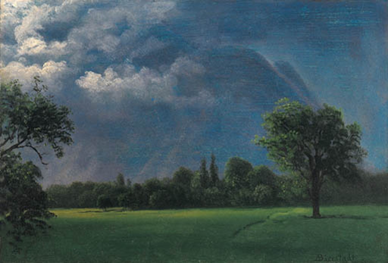 Upcoming storm by Albert Bierstadt