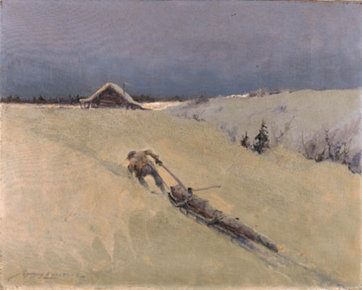 End of the trail by Sydney Mortimer Laurence