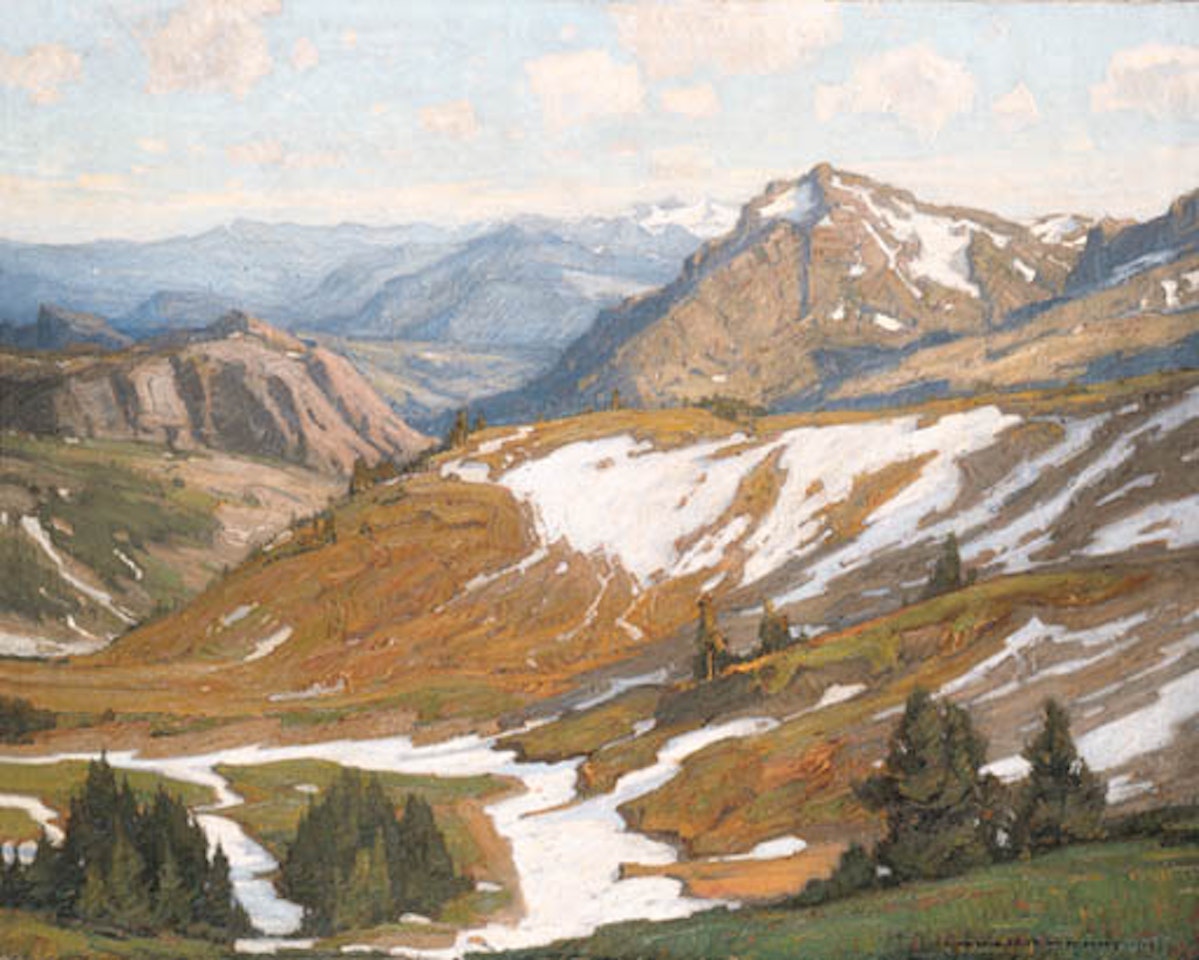 Summer thaw by William Wendt