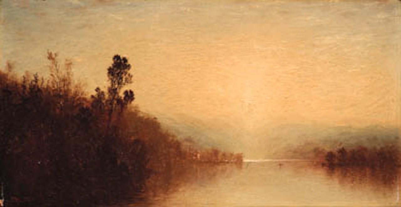 View of Lake George by John Frederick Kensett