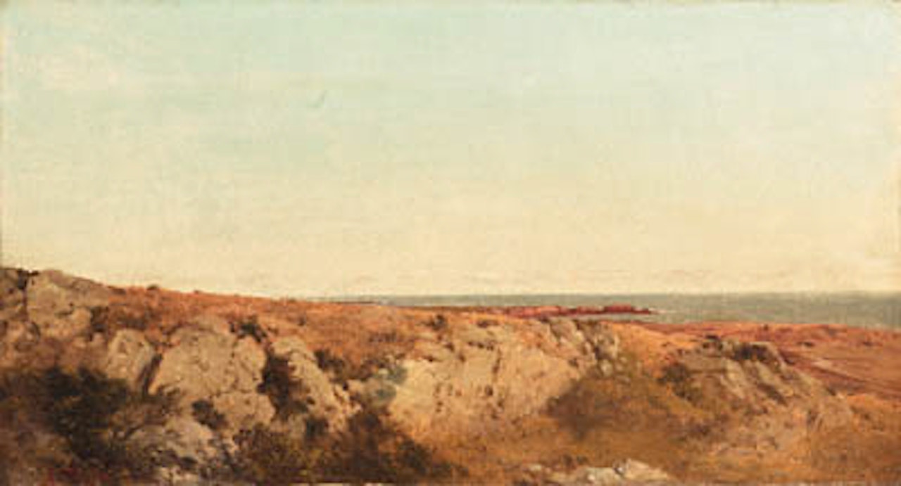 Coastal scene by John Frederick Kensett