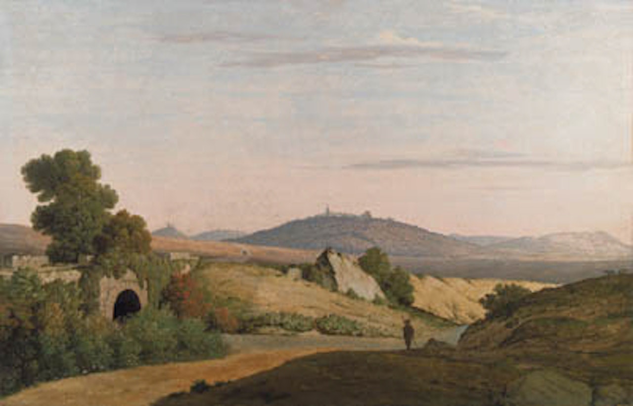 View from Ponte Loreto, near Nettuno by Thomas Jones