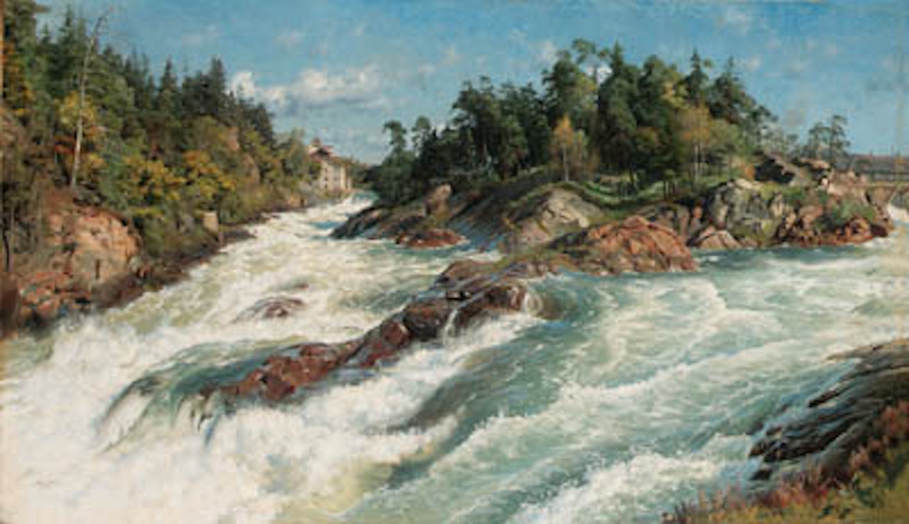Raging rapids by Peder Mork Monsted
