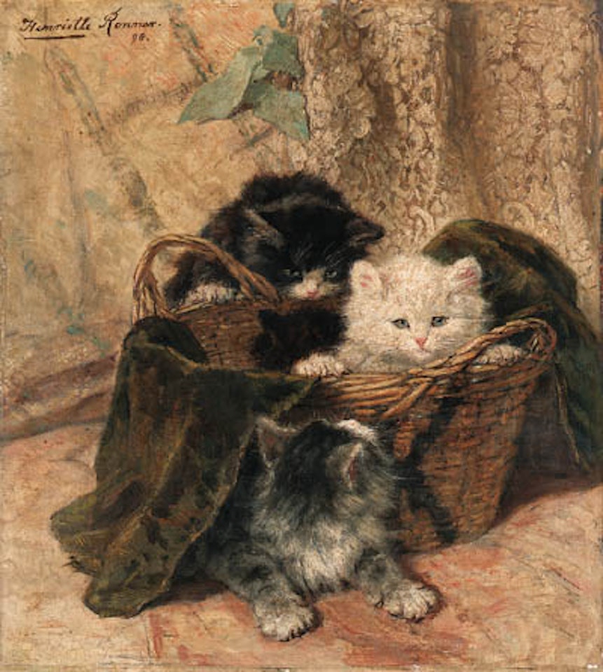 Playtime by Henriette Ronner-Knip