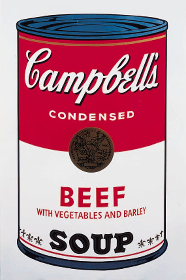 Beef, from Campbell's Soup I - F and S 49 by Andy Warhol