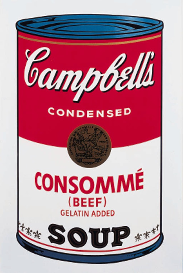 Black Bean, from Campbell's Soup I - F and S 44 by Andy Warhol