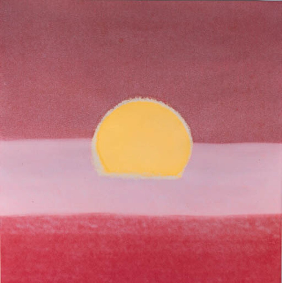 Sunset - F and S 85 by Andy Warhol