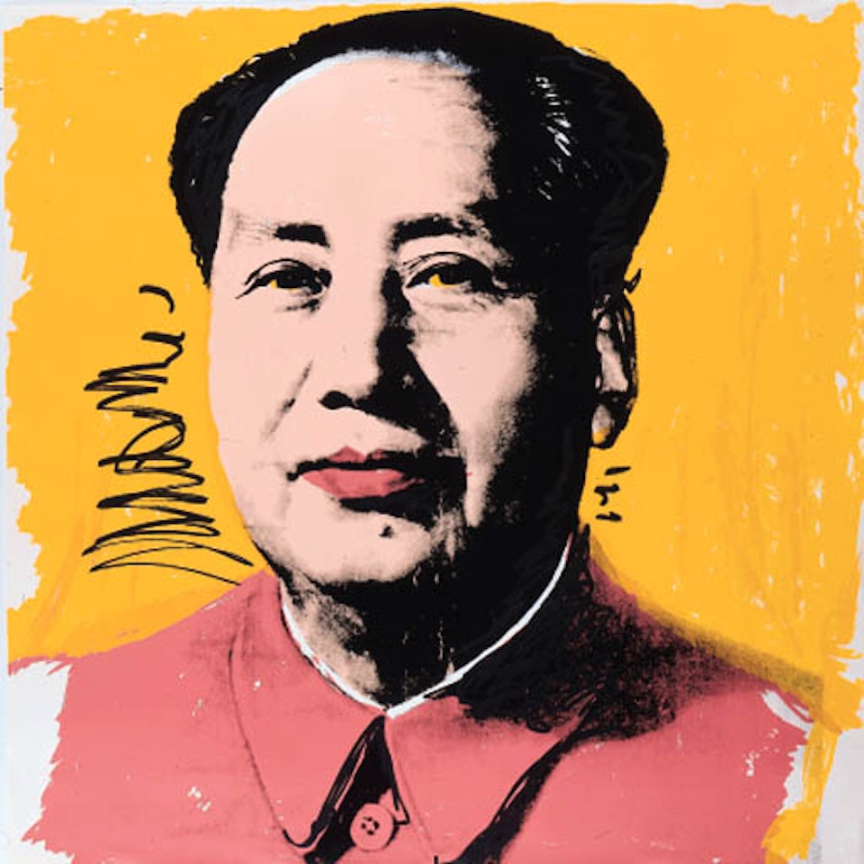 Mao - F and S 91 by Andy Warhol