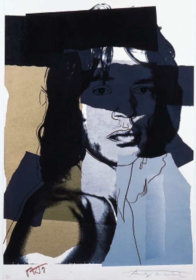 Mick Jagger - F and S 145 by Andy Warhol