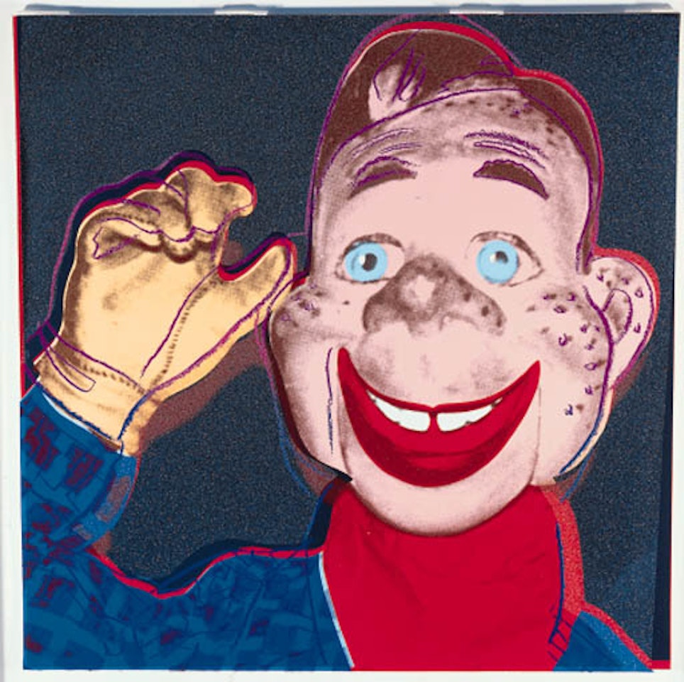 Howdy Doody, from Myths - F and S 263 by Andy Warhol