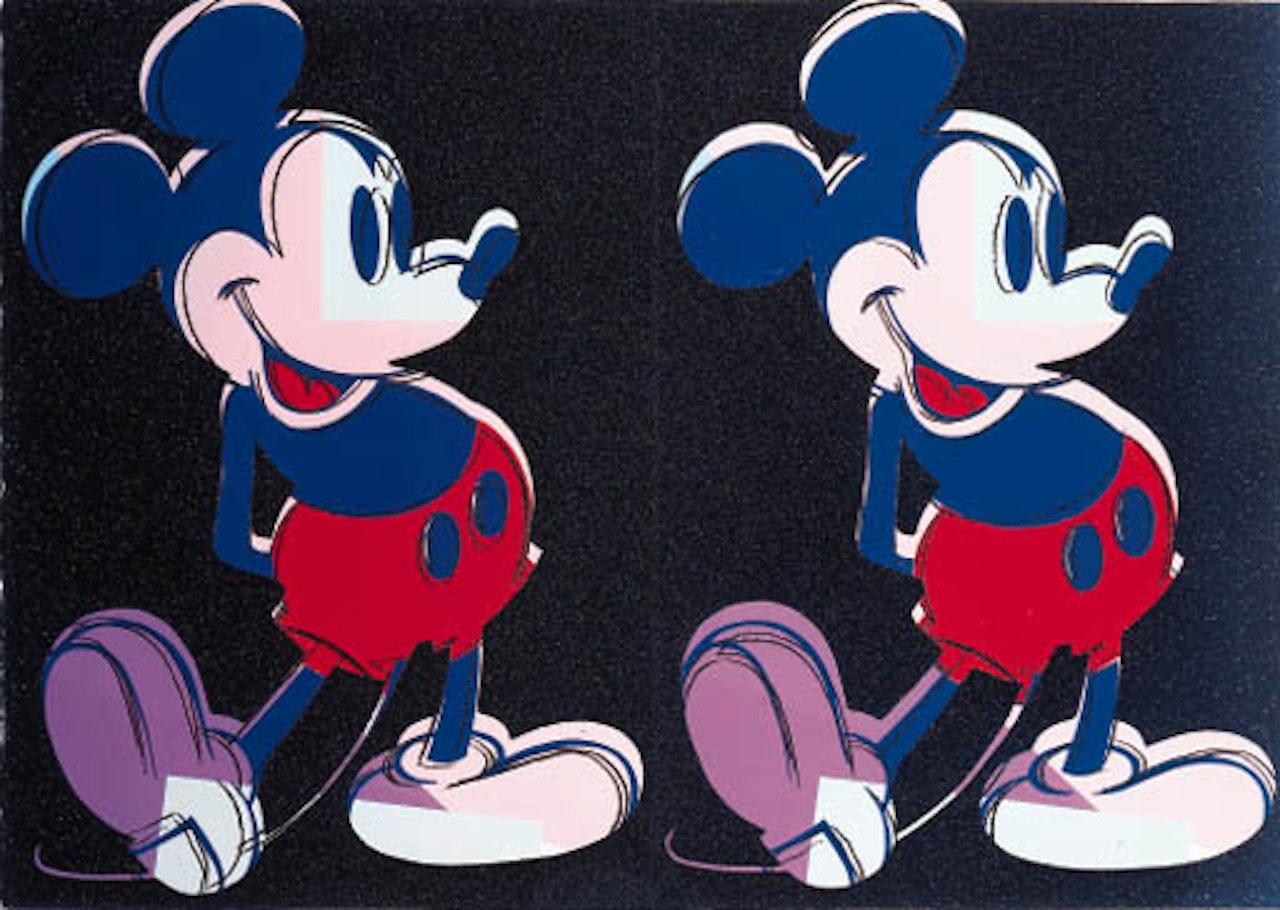 Double Mickey Mouse - F and S A.269 by Andy Warhol