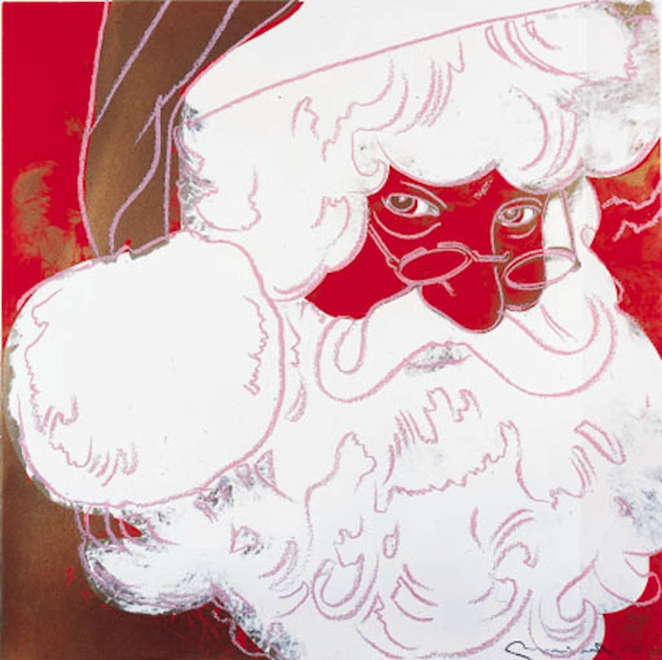 Santa Claus, for Myths - F and S B.266 by Andy Warhol