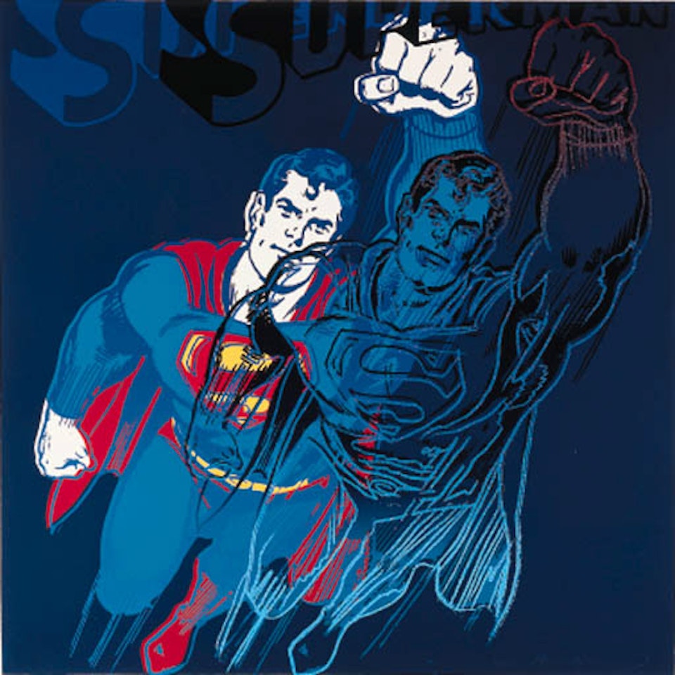 Superman, from Myths - F and s 260 by Andy Warhol