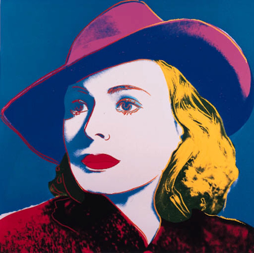 Ingrid Bergman by Andy Warhol