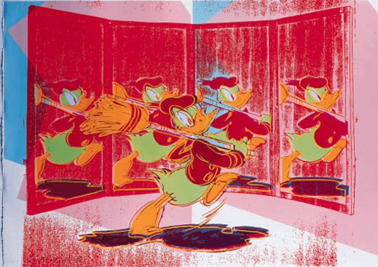 Anniversary Donald Duck - F and S 360 by Andy Warhol