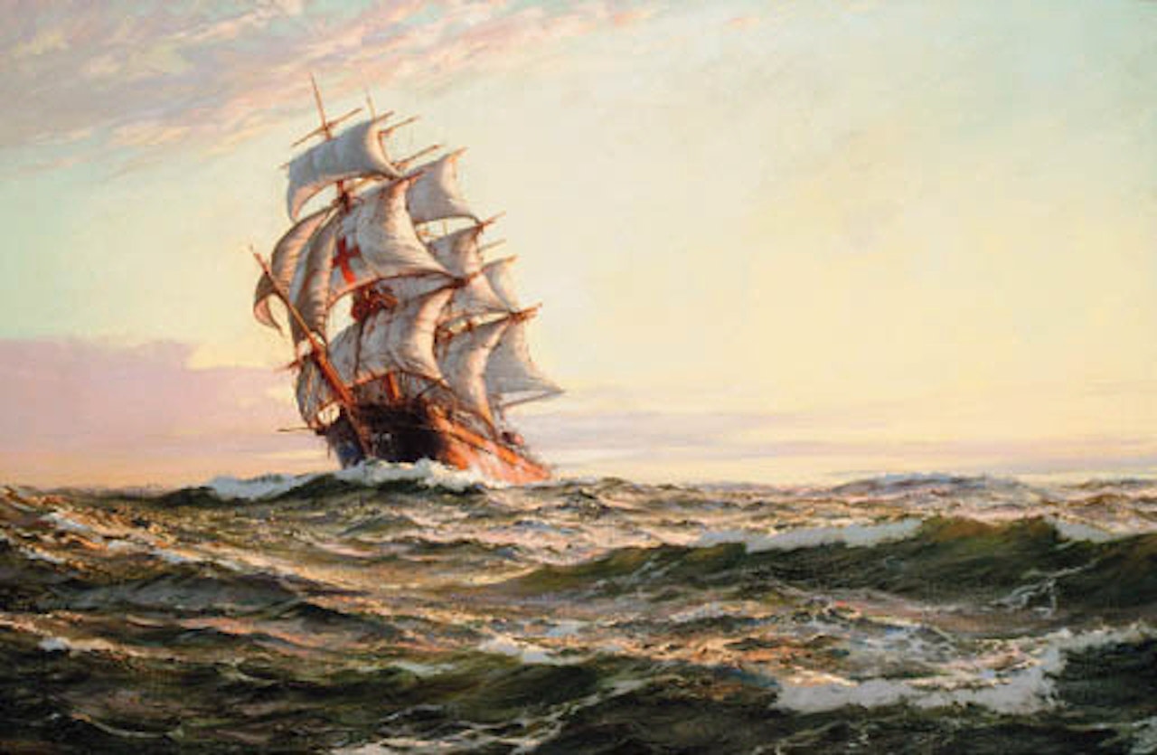 Yankee packet Dreadnought by Montague Dawson