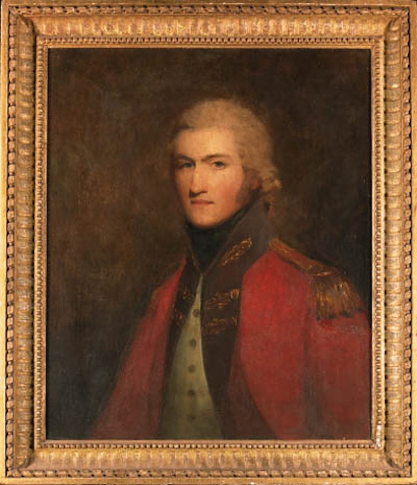 Portrait of Charles Campbell, in uniform of the Royal Scots regiment by Henry Raeburn