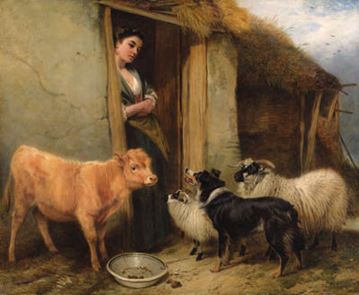 The shepherd's home by Richard Ansdell